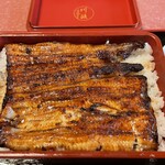 割烹うなぎ 川政 - 料理写真:これが大の大きさになります。