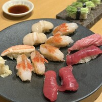 鮨処 竜敏 - お寿司たち！また海老食べちゃうw