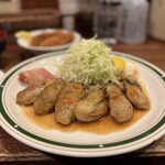 かつれつ四谷たけだ - カキバター焼き（カキ増量）(^o^)