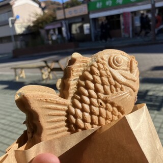 茶店 八兵衛 - 料理写真:そば粉たい焼き