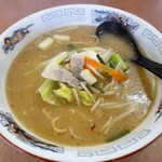 本家ねぎみそ屋 - 料理写真:ねぎ汁味噌ラーメン800円