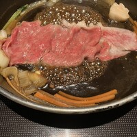 すき焼き 牛しゃぶ 松重 - 