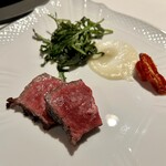 274290217 - 石川県産　能登牛イチボの炭火焼