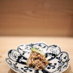 おかめ寿司 - 勢子蟹の塩麹和え