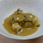 Sushi Fukushima - Black Abalone & Truffle Liver Sauce