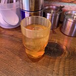 ラーメンの店 ホープ軒 - 最後は口の中がスッキリ、ジャスミン茶。