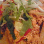 タイ料理 パヤオ - プー・パッポン・カリー（カニの玉子カレー炒め）_ちょいアップ