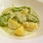 カーサ カルマ - ほうれんそうのニョッキ