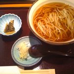 手打そば 尾沼 - 蕎麦と海老・野菜天丼 1,200円 蕎麦