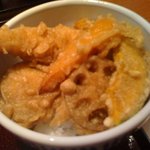 手打そば 尾沼 - 蕎麦と海老・野菜天丼 1,200円 海老・野菜天丼