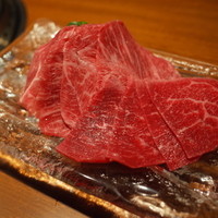 生粋 - 牛刺し(チマキ＝すね)
