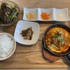 サムギョプサルと韓国料理 ツツムサンパ - チーズ豚キムチ定食1419円