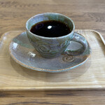 又三郎おむすび - 有機コーヒー：320円(ハンドドリップ)