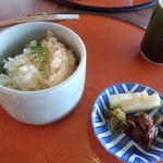 錦水亭 - のこめしと香の物