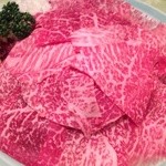 ステーキハウス ゲイン - 肉刺身 ¥5000 × 2人前