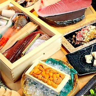 仕入れによって決まる「日替わりメニュー」が20種類以上