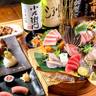 目利きが厳選した日本津々浦々の漁港から毎日届く新鮮な魚