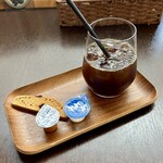 バルバルキッチンアメリ - 食後のアイスコーヒーS(¥300)