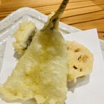 しんのすけ - れんこん天、はぜ天、穴子天