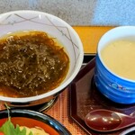 日本橋 - もずく酢＆茶碗蒸し