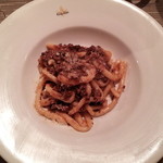 Giglio - 14.05.21 熊本産馬肉を赤ワインで煮込んだソース シエナ伝統のパスタ“イ・ピーチ”(今週のプレミアム2160円より)