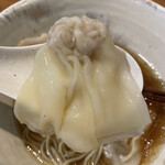 ジャパニーズ ラーメン 五感 - ワンタン①