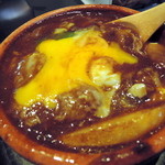 鉄板料理 堂島 - 2014.5ビーフシチューハンバーグ定食