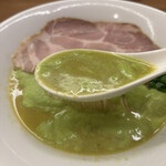 左とう - ハラペーニョ牡蠣煮干スープ