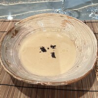 鉄板グリル鎌倉山 - マッシュルームとトリュフのポタージュ