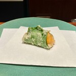 江戸前晋作 - 雲丹の紫蘇巻き