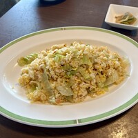 中国料理 桃李 - 蟹肉とレタス入り県産コシヒカリ炒飯 ¥1,600