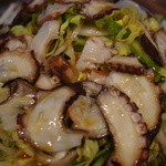 魚山人 - タコのカルパッチョ。