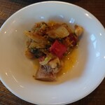 レストラン ヴァロリス - ポークバックリブと貝類の煮込み（たぶん）