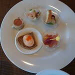 レストラン ヴァロリス - 前菜各種