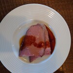 レストラン ヴァロリス - サーブのローストビーフ