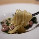 tens. - 芹と葉ニンニクのアーリオオーリオ