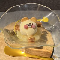 レストラン ノリ - デザートは可愛らしい白熊のアイス