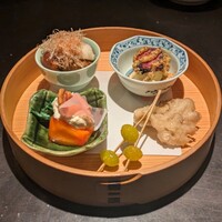 並木橋なかむら - 前菜わっぱ盛り ... 全て美味しい