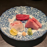 並木橋なかむら - お造り盛り合わせ ... なかなか美味しい