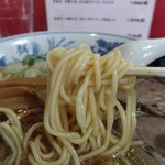 中華そば　まるせい - 麺 リフト