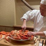 すし処 めくみ - 紅ズワイ蟹