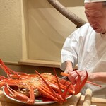 すし処 めくみ - 紅ズワイ蟹
