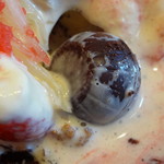 ピ・グレコ - 中から出てきたチョコレート