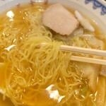 三吉屋 駅南けやき通り店 - 麺は極細麺✨感動しました