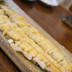 う嵐 - 白焼きもこんなにふっくらしたのを頂いたことなし。