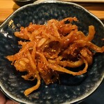 朱楽 - 自家製スルメキムチ✨呑みのアテにピッタリ！✨️