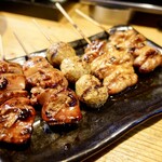 焼き鳥すが - きも、つくね、み