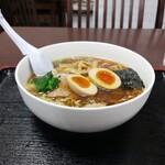 あさひ家 - ラーメン中盛り＋味玉！！