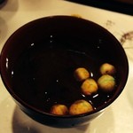 勇ずし - 鯛の赤だし