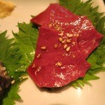 焼肉萬野 - ココロ刺身です。